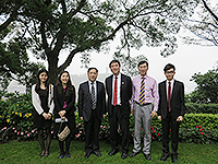 Visit of the Party Secretary of Xiamen University: Delegation from Xiamen University: CUHK representatives welcome the delegation from Xiamen University